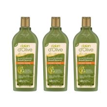 Dalan D'Olive Zeytinyağlı Onarıcı Bakım 3x400 ml Şampuan