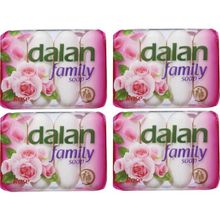 Dalan Family Gül 4x70 gr Sabun