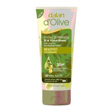 Dalan Normal Kuru Ciltler Doğal Zeytinyağlı Besleyici 250 ml D'olive Besleyici El Vücut Kremi