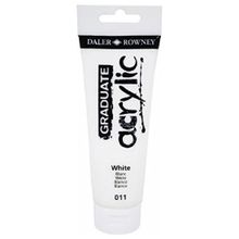 Daler Rowney 0110 White 120 ml Akrilik Boya