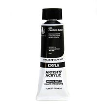 Daler Rowney 035 Carbon Black Seri A Cryla Artist 75 ml Akrilik Boya