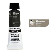 Daler Rowney 064 Middle Grey Seri A Cryla Artist 75 ml Akrilik Boya