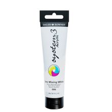 Daler Rowney 129150006 Zinc Mix White 150 ml Akrilik Boya