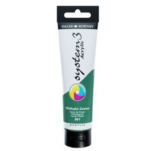 Daler Rowney 129150361 Phthalo Green 150 ml Akrilik Boya