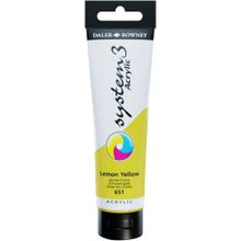 Daler Rowney 129150651 Lemon Yellow 150 ml Akrilik Boya