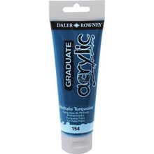 Daler Rowney 154 Phthalo Turquiose 120 ml Akrilik Boya