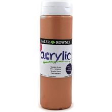 Daler Rowney 213084 500 ml No:721 Metallic Brown Graduate Akrilik Boya