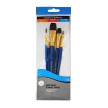 Daler Rowney 216910500 Natural Camel Hair 5'li Fırça Seti