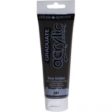 Daler Rowney 247 Raw Umber 120 ml Akrilik Boya