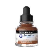 Daler Rowney 29.5 ml 223 Burnt Umber Aquafine Watercolour İnk Sulu Boya Mürekkebi