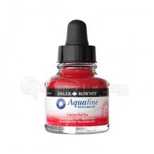 Daler Rowney 29.5 ml 503 Cadmium Red Hue Aquafine Watercolour İnk Sulu Boya Mürekkebi
