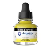 Daler Rowney 29.5 ml 651 Lemon Yellow Aquafine Watercolour İnk Sulu Boya Mürekkebi