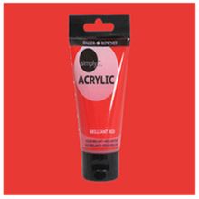 Daler Rowney 547 Brilliant Red 250 ml Simply Akrilik Boya