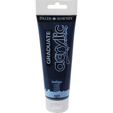Daler Rowney 5781857 120 ml No:127 İndigo Graduate Akrilik Boya