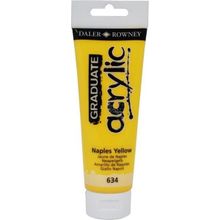 Daler Rowney 5781864 120 ml No:634 Naples Yellow Graduate Akrilik Boya