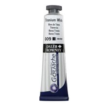 Daler Rowney Aquafine 009 Titanium White 15 ml Tüp Guaj Boya