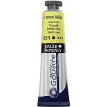 Daler Rowney Aquafine 651 Lemon Yellow 15 ML Tüp Guaj Boya