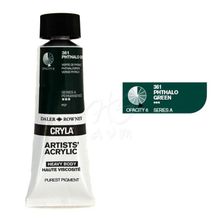 Daler Rowney Cryla Artist 361 Phthalo Green Seri A 75ml Akrilik Boya