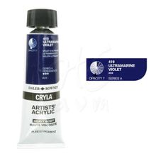 Daler Rowney Cryla Artist 419 Ultramarine Violet Seri A 75ml Akrilik Boya