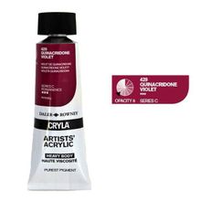 Daler Rowney Cryla Artist 429 Quinacridone Violet Seri C 75ml Akrilik Boya