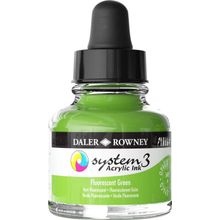 Daler Rowney Fw Ink 29.5 ml Fluorescent Green Pistole Mürekkebi