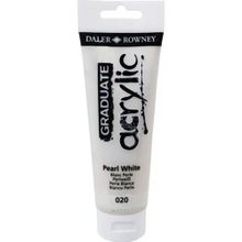 Daler Rowney Graduate 020 Pearl White 120 ml Akrilik Boya