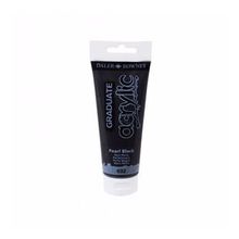 Daler Rowney Graduate 032 Pearl Black 120 ml Akrilik Boya