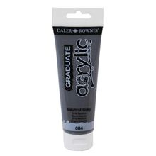 Daler Rowney Graduate 084 Natural Grey 120 ml Akrilik Boya