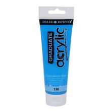 Daler Rowney Graduate 130 Coeruleum Hue 120 ML Akrilik Boya