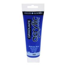 Daler Rowney Graduate 143 Phthalo Blue 120 ML Akrilik Boya