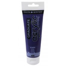 Daler Rowney Graduate 450 Violet 120 ML Akrilik Boya
