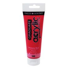 Daler Rowney Graduate 540 Primary Red 120 ML Akrilik Boya