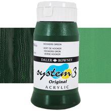 Daler Rowney Hockers Green 352 500 ml System 3 Akrilik Boya