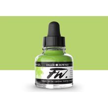 Daler Rowney Light Green 348 Fw Acrylic Artist Ink 29.5 ml Cam Şişe