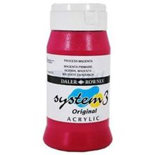 Daler Rowney Process Magenta 412 500 ml System 3 Akrilik Boya