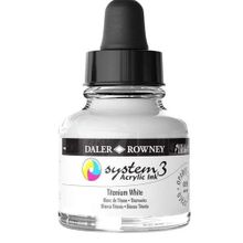 Daler Rowney System 3 009 Titanium White 29.5ml Akrilik Boya