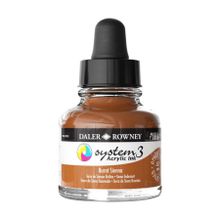 Daler Rowney System 3 221 Burnt Sienna 29.5ml Akrilik Boya