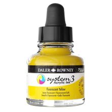 Daler Rowney System 3 681 Flourecent Yellow 29.5ml Akrilik Boya
