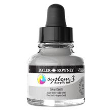 Daler Rowney System 3 702 Silver 29.5ml Akrilik Boya