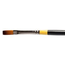 Daler Rowney System 3 Seri 44 No:4 Uzun Sap Düz Kesik Uçlu Fırça