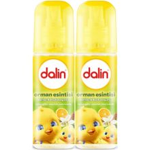 Dalin 150 ml Orman Esintisi Vanilya-İris Çiçeği-Portakal Kokulu 2'li Bebek Kolonyası Set