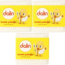 Dalin 3x100 Adet Kulak Çubuğu
