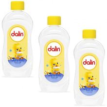 Dalin 3x200 ml Rahat Ve Mutlu Vanilya Kokulu Bebek Yağı