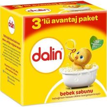 Dalin 4 Kutu 3'lü Avantaj Paket Bebek Sabunu