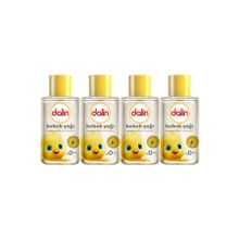 Dalin 50 ml 4 Adet Klasik Mini Bebek Yağı