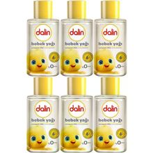 Dalin 50 ml 6 Adet Klasik Mini Bebek Yağı