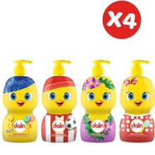 Dalin 500 ml x 4 Eğlen & Öğren Şampuan