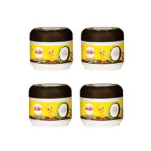 Dalin Hindistan Cevizi Pamuk ve Shea Yağlı 4x100 ml Vazelin