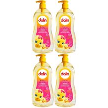 Dalin Kolay Tarama Badem Özlü 4x700 ml Bebek Şampuanı