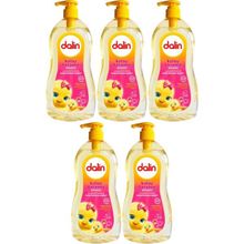 Dalin Kolay Tarama Badem Özlü 5x700 ml Bebek Şampuanı
